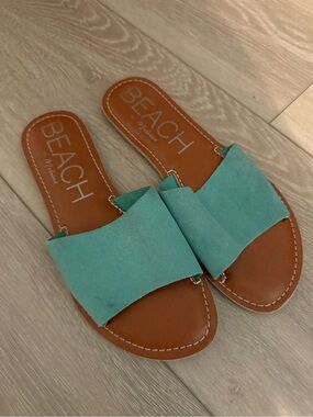 by Mularo Seafoam Slide Sandals for Women